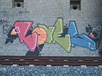 Praha - zeleznicni koridor Vitkov 12/2011